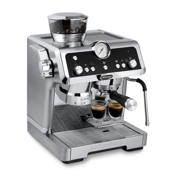 DeLonghi SemiAutomatic Espresso Machine & Reviews Wayfair
